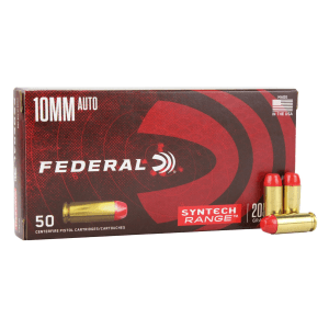 Federal Syntech 10mm 205 Gr Total Syntech Jacket Flat Nose (Box)