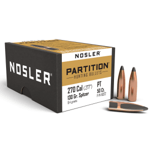 Nosler Partition 270 Caliber 130 Gr Partition Spitzer