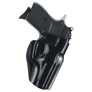 Galco Stinger Black Leather Belt Slide Right Hand Pistol Holster Sig P938 1.50 SG664B