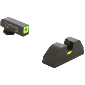 AmeriGlo CAP Sight Set Glock 42/43 Green Tritium Lumigreen