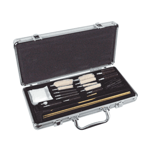 Hoppes Deluxe Multi-Caliber Gun Cleaning Kit 31-Piece Metal Case