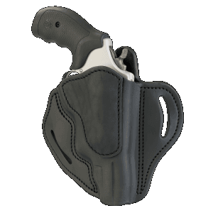 1791 Gunleather Rvh3 Stealth Black Leather Revolver Holster for S&W Governor RVH3SBLR