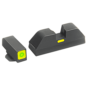 AmeriGlo CAP Sight Set for Glock Green Tritium Lumigreen Outline