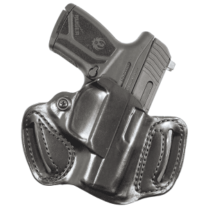 DeSantis Mini Slide Holster Black Leather for Glock RH Belt Loop