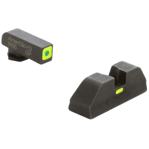Ameriglo Green Sight Set For Glock~ Small Frame