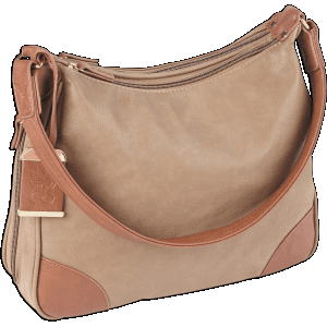 Bulldog Cases Hobo Concealed Holster Purse  Ambidextrous (Taupe/Tan)