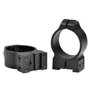 Warne 30mm Medium (1.015'') 16mm Dovetail Rings  Black 14B1M
