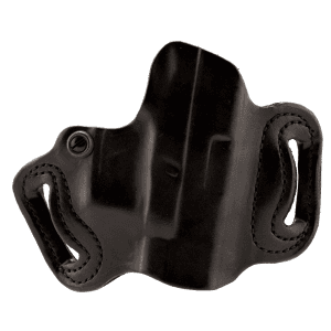 Desantis Gunhide Mini Slide Black Smooth Leather Belt Slide Pistol Holster For Glock 17 086BAE1Z0