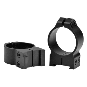 Warne 30mm Medium (1.015'') 19mm Dovetail Rings  Black
