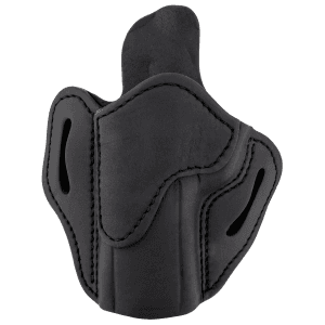 1791 Gunleather Bh2.4 Stealth Black Leather Left Hand Pistol Holster for Walther PPQ ORBH24SBLL