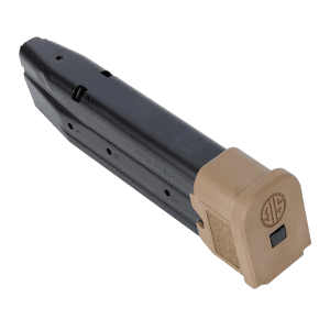 Sig Sauer 9mm Magazine - 21 Round (Black/FDE Steel)