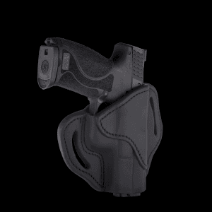 1791 Gunleather Bh2.1 Stealth Black Leather Right Hand Pistol Holster for S&W M&P Shield ORBH21SBLR