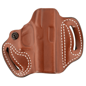 Desantis Gunhide Mini Slide Tan Leather Right Hand Belt Slide Holster For Glock 43/43x/48 086TA8BZ0