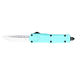 CobraTec Small FS3 Mint Blue D2 Steel Drop Point Knife