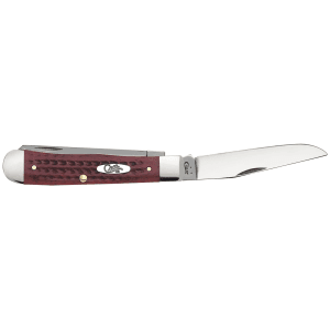 Case Trapper Pocket Worn Old Red Bone Corncob Knife