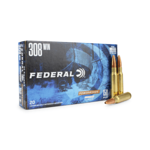 Federal Power-Shok 308 Winchester 150 Gr Copper Lead Free HP (Box)