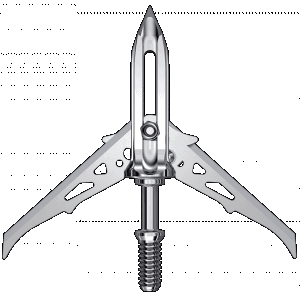 Ravin Crossbows Steel Broadhead 3 Pack with 2 Inch Cut