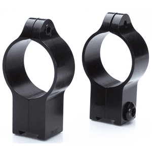 Talley 1'' High (0.60'') 11mm Cz Rings  Black