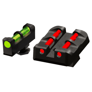 HiViz Fiber Optic Sight Set for Glock 17
