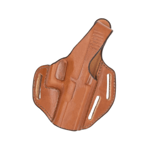 Bianchi 77 Piranha Pancake Belt Holster  Right Hand  Size 01 (Tan)