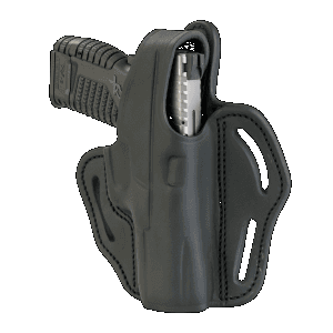 1791 Gunleather Bhx Stealth Black Leather Right Hand Pistol Holster BHX3SBLR