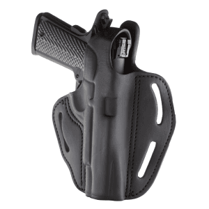 1791 Gunleather Bhx Stealth Black Leather Right Hand Belt Slide 1911 Pistol Holster BHX1CLSBLR