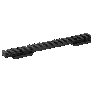 Talley PLO252735 Browning XBolt Picatinny Rail  Black Anodized Long Action 0 MOA
