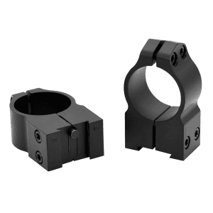 Warne 1'' High Matte Black Tikka Rings