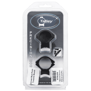 Talley Lightweight Alloy Scope Mount Combo Remington Model 700-721-722-725-40X 1 Low LA 20MOA - Black Anodized