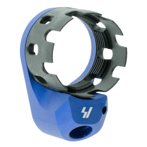 Strike ARECNEEPBLU AR Castle Nut and Extended End Plate Steel