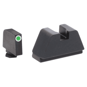 AmeriGlo Optic Compatible Sight Set Glock 2XL Green Tritium