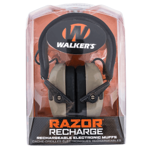 Walkers Razor Polymer Muffs 21 dB FDE