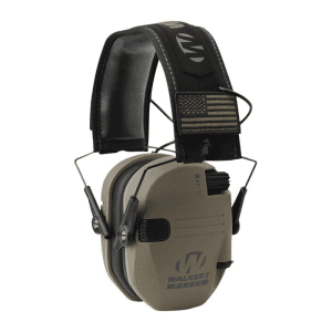 Walkers Game Ear Razor Patriot Series Electronic Earmuffs (FDE)