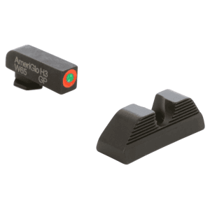 AmeriGlo Protector Sight Set Glock Tritium Green Orange Outline