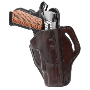 1791 Gunleather Bh1 Signature Brown Leather Oustside-The-Waistband Right Hand Pistol Holster BH1SBRR