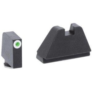 AmeriGlo Optic Compatible Sight Set Glock 5XL Green Tritium