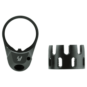 Strike ARECNEEPBK AR Enhanced Castle Nut and Extended End Plate with QD