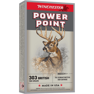 Winchester Power-point 303 British 180 Grain Power Point (Box)
