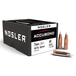 Nosler AccuBond 7mm 140gr Spitzer 50/Box