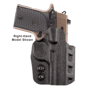 Desantis Gunhide Cazzuto Left Hand Black Kydex Paddle Holster for Springfield Prodigy D94KB8WZ0