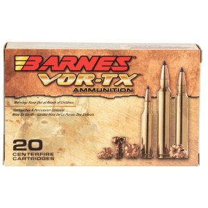 Barnes Vor-tx 270 Win 130 Grain Tipped TSX Boat Tail (Box)