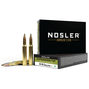 Nosler E-tip 30-06 Springfield 168 Gr E-Tip Lead-Free (Box)