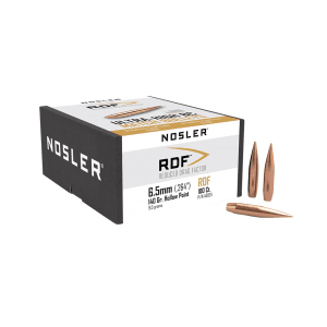 Nosler RDF 6.5mm 140gr Hollow Point Boat Tail 100/Box