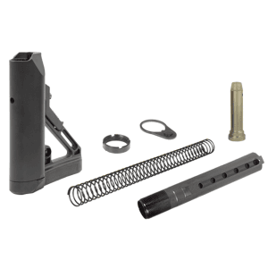UTG Pro RBUS1BM MilSpec OPS Ready S1 Stock Kit Black Synthetic 6 Position for AR15 M16