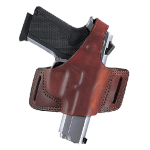 Bianchi Black Widow Right Hand Smooth Tan Leather Belt Holster For Glock 21 16862