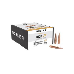Nosler RDF 6.5mm 130 Gr Hollow Point Boat Tail (100 Count)