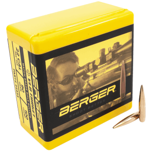 Berger Bullets 22 Cal 90gr VLD Target Brass 100ct