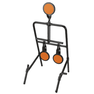 Caldwell AR500 Steel 3.50 Resetting Impact Targets (Black/Orange)