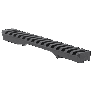 Christensen Arms 8100001202 One Piece Scope BaseSTD Rem 700 Action  Black Anodized