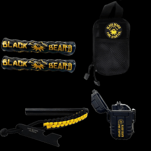 Black Beard Fire Starters Ultimate Fire Kit w/Organizer Case